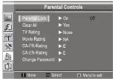 INSIGNIA NS20WLCD - Para configurar los controles de los padres para películas: - 2