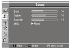 INSIGNIA NS20WLCD - Para personalizar los ajustes del sonido: - 1
