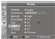 INSIGNIA NS20WLCD - Pour visualiser les sous-titres codés : - 1