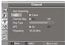 INSIGNIA NS20WLCD - Sélection de la source du signal TV - 2