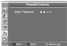 INSIGNIA NS20WLCD - Pour configurer le contrôle parental des films : - 1