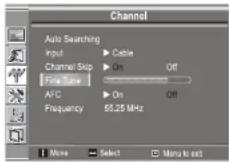 INSIGNIA NS20WLCD - Para sintonizar finamente la señal de TV de forma manual: - 2