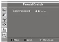 INSIGNIA NS20WLCD - Para configurar los controles de los padres para películas: - 1