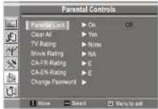 INSIGNIA NS19LCD - To set up TV parental controls: - 2
