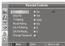 INSIGNIA NS19LCD - Pour configurer le contrôle parental en télévision : - 5