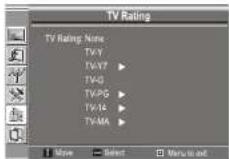 INSIGNIA NS19LCD - To set up TV parental controls: - 3