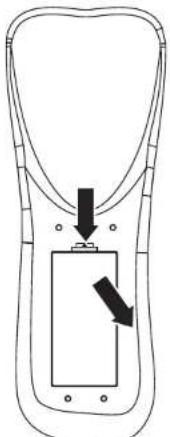 INSIGNIA NS19LCD - To install the remote control batteries: - 1