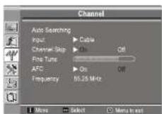 INSIGNIA NS19LCD - To set up the channel list: - 1