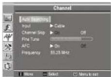 INSIGNIA NS19LCD - To set up the channel list: - 2