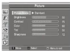 INSIGNIA NS19LCD - To use the preset picture mode: - 1