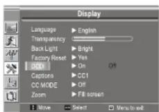 INSIGNIA NS19LCD - Réglage de la fonctionnalité DCDi - 1