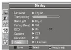 INSIGNIA NS19LCD - Réglage du mode zoom (écran) - 1
