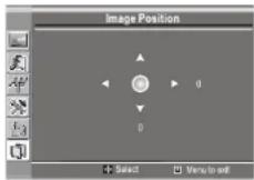 INSIGNIA NS19LCD - Pour régler la position de l'image (alignment): - 2