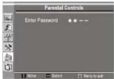 INSIGNIA NS19LCD - To set up TV parental controls: - 1
