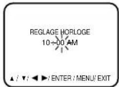 JVC AV14F703 - MISE À L'HEURE DE L'HORLOGE - 2
