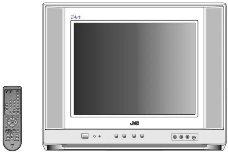 JVC AV14F703 - MANUEL D'INSTRUCTIONS TÉLÉCOULEUR - 1