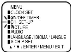 JVC AV14F703 - CH LABEL - 1