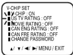 JVC AV14F703 - SETTING V-CHIP - 4