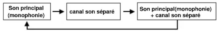 JVC AV14F703 - ÉCOUTE D'UNE ÉMISSION AVEC CANAL SON SÉPARÉ (SAP) - 1