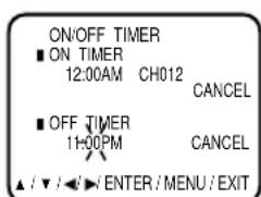 JVC AV14F703 - OFF TIMER SETTING - 4