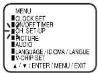 JVC AV14F703 - TV/CATV SELECTION - 1