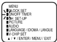 JVC AV14F703 - OFF TIMER SETTING - 1