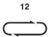 STIGA SEV 2416 Q - MAKINE UZERINDEKI   ACIKLAYICI SEMBOLLER (mevcut ise) - 2