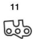 STIGA SEV 2416 Q - EXPLANATORY SYMBOLS ON THE MACHINE (if present) - 1