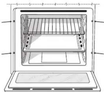 INDESIT IFG 51 K.A S - Centring and fixing - 1