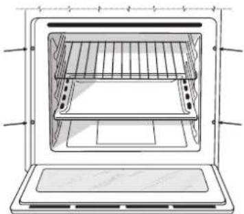 INDESIT IFG 51 K.A S - Centreren en bevestigen - 1