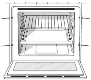 INDESIT IFG 51 K.A S - Zentrieren und Befestigen - 1