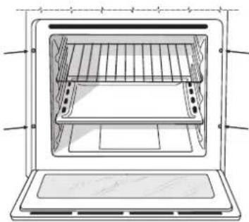 INDESIT IF 51 K.A S - Centring and fixing - 1