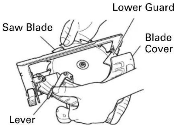 HITACHI C 7ST - WARNING: To avoid serious accident ensure the switch is in the OFF position, and disconnect the plug from the receptacle. - 2