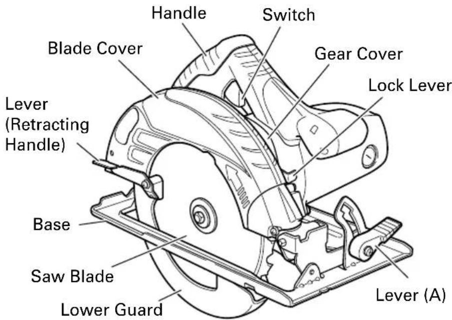 HITACHI C 7ST - NAME OF PARTS - 1