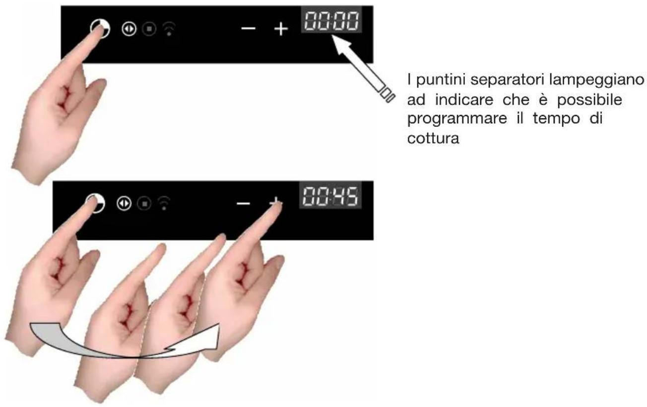 BAUMATIC BO920TS - Programmazione timer: tempo di cottura - 1