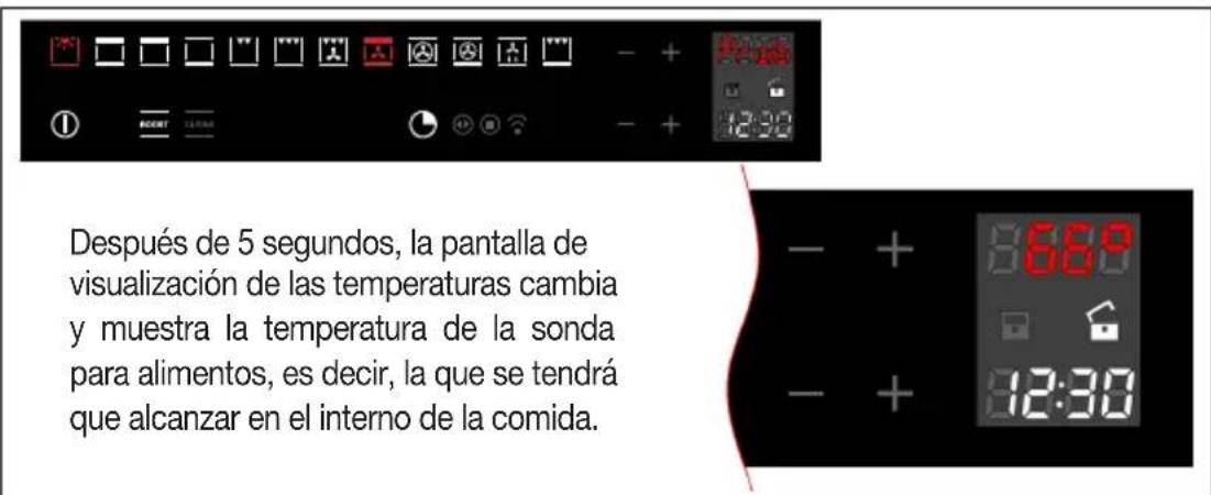 BAUMATIC BO920TS - ¿Cómo usar la sonda para alimentos? - 8