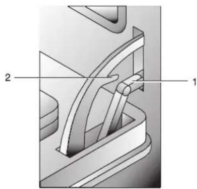 BLOMBERG BWOS 30100 SS - Pour enlever la porte - 1