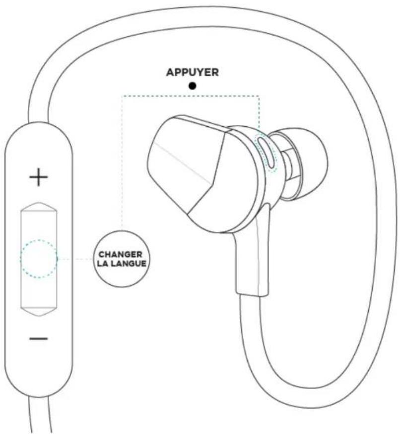 FITBIT Flyer - Modification de la langue - 1