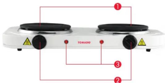 Tomado TM2441 - Description des PIECES - 1
