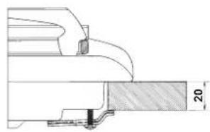 Ariston Thermo PK640RGH - Hook fastening diagram - 1