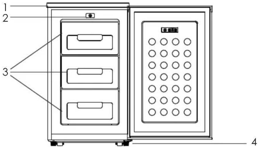 HAIER HFK136AAB - STRUCTURE ILLUSTRATION - 1