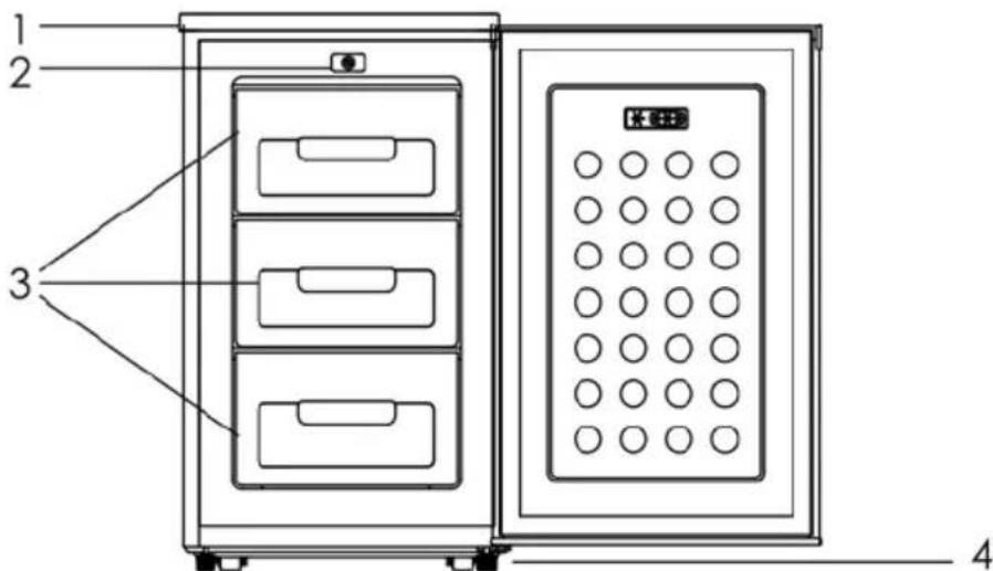 HAIER HFK136AAB - PRÉSENTATION DE L'APPAREIL - 1