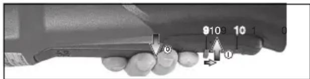 METABO W 9125 Quick - Maskiner med "Paddle-kontakt" (med dødmandsfunktion): - 1