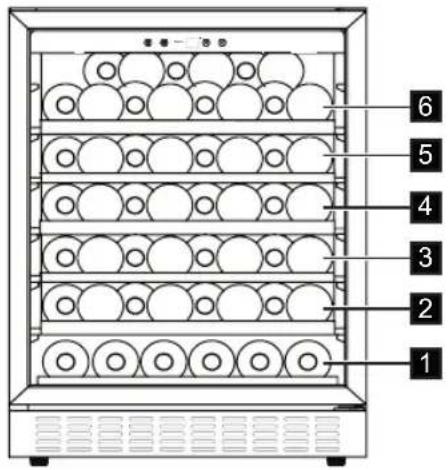 AEG SWE66001DG - PRZECHOWYWANIE WINA - 2