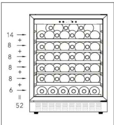 AEG SWE66001DG - VINOPBEVARING - 1