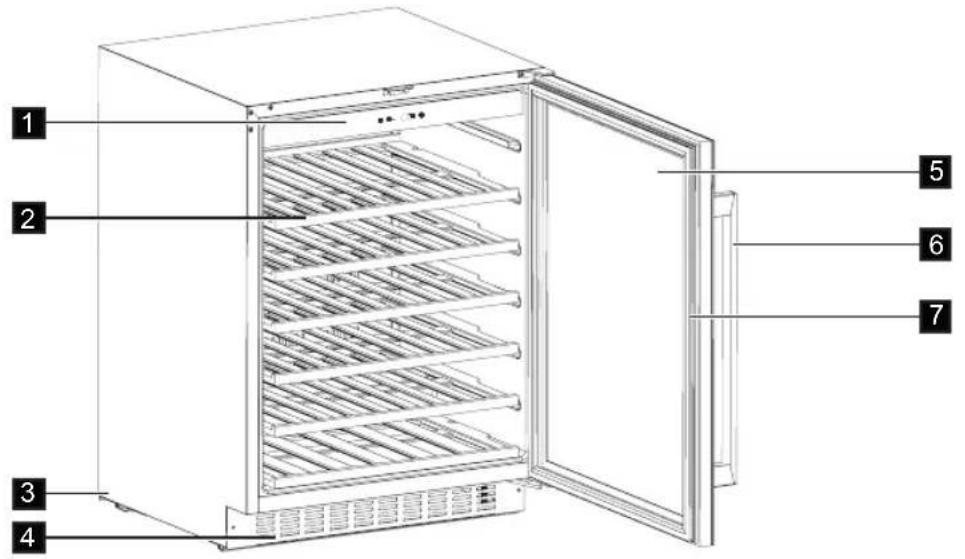 AEG SWE66001DG - LAITTEEN KUVAUS - 1