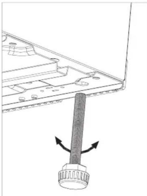 AEG SWE63001DG - NIVELLERING - 1