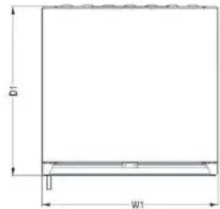 AEG SWE63001DG - INSTALAČNÍ ROZMÉRY (MM) A VENTILACNÍ POžADAVKY - 2