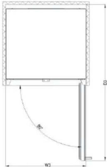 AEG SWE63001DG - INSTALAČNÍ ROZMÉRY (MM) A VENTILACNÍ POžADAVKY - 3
