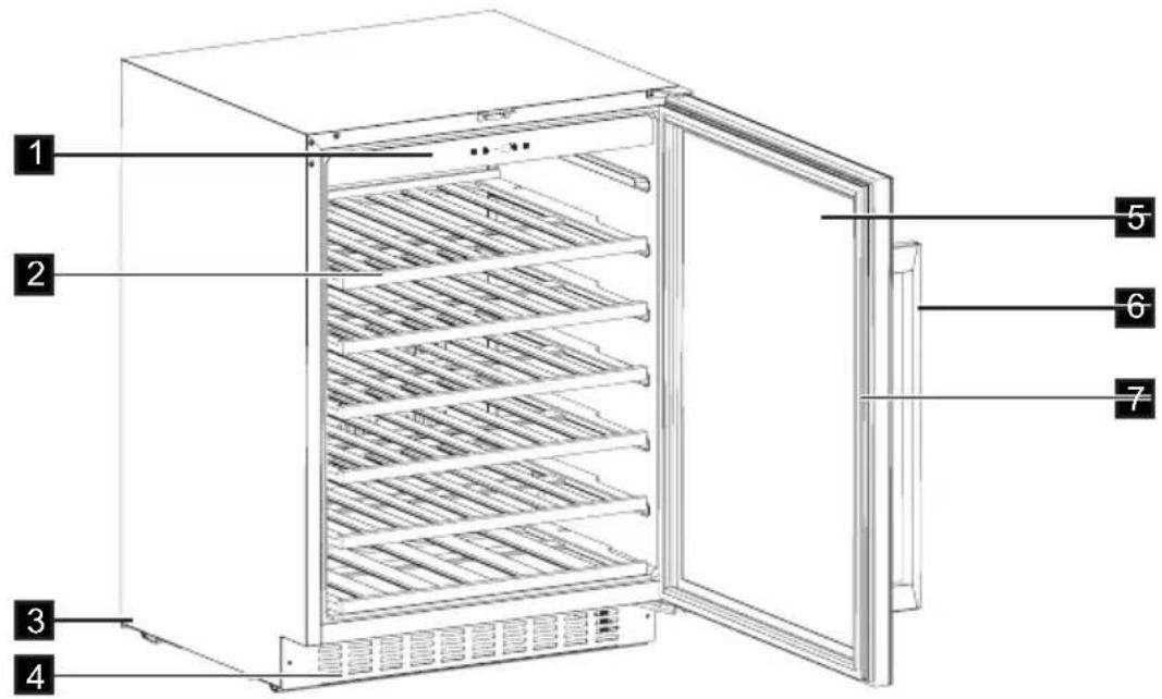 AEG SWE63001DG - OPIS URZADZENIA - 1